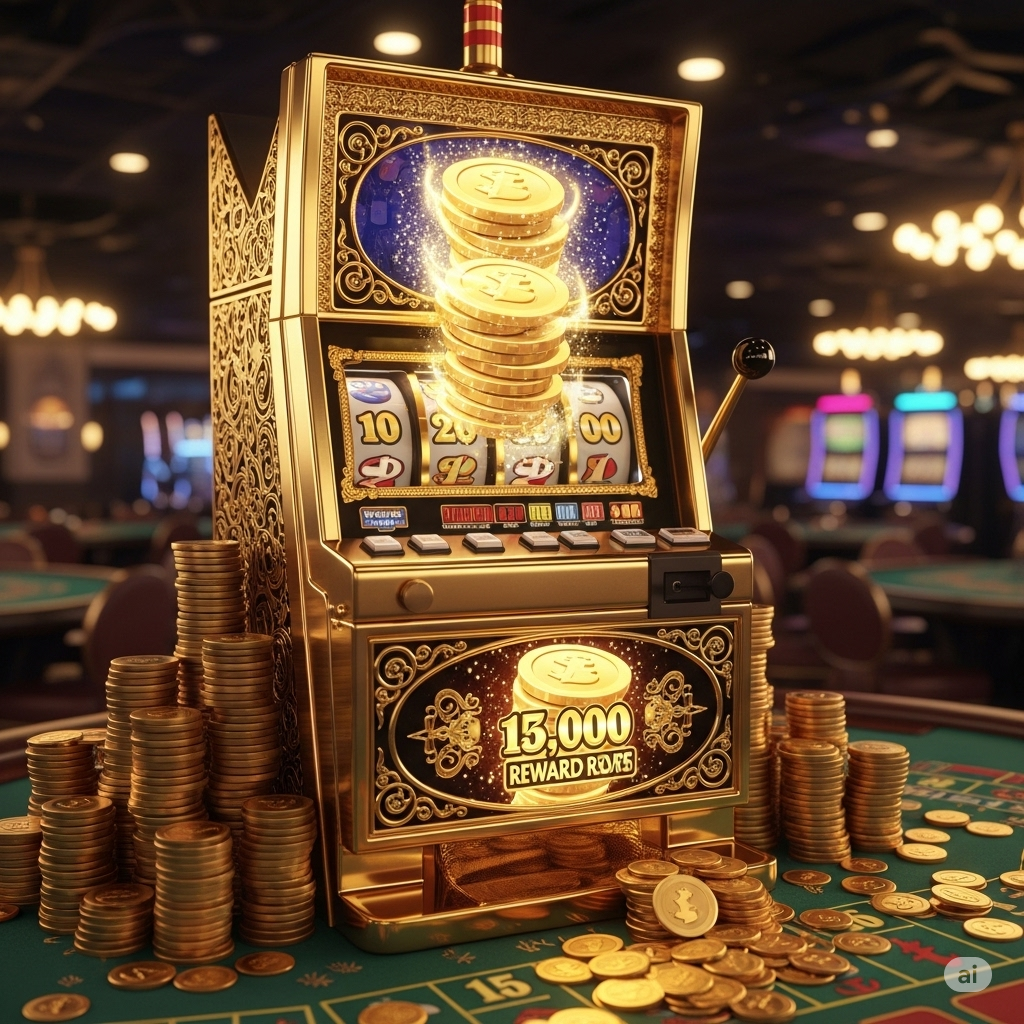 Slot dengan fitur koin emas berlapis