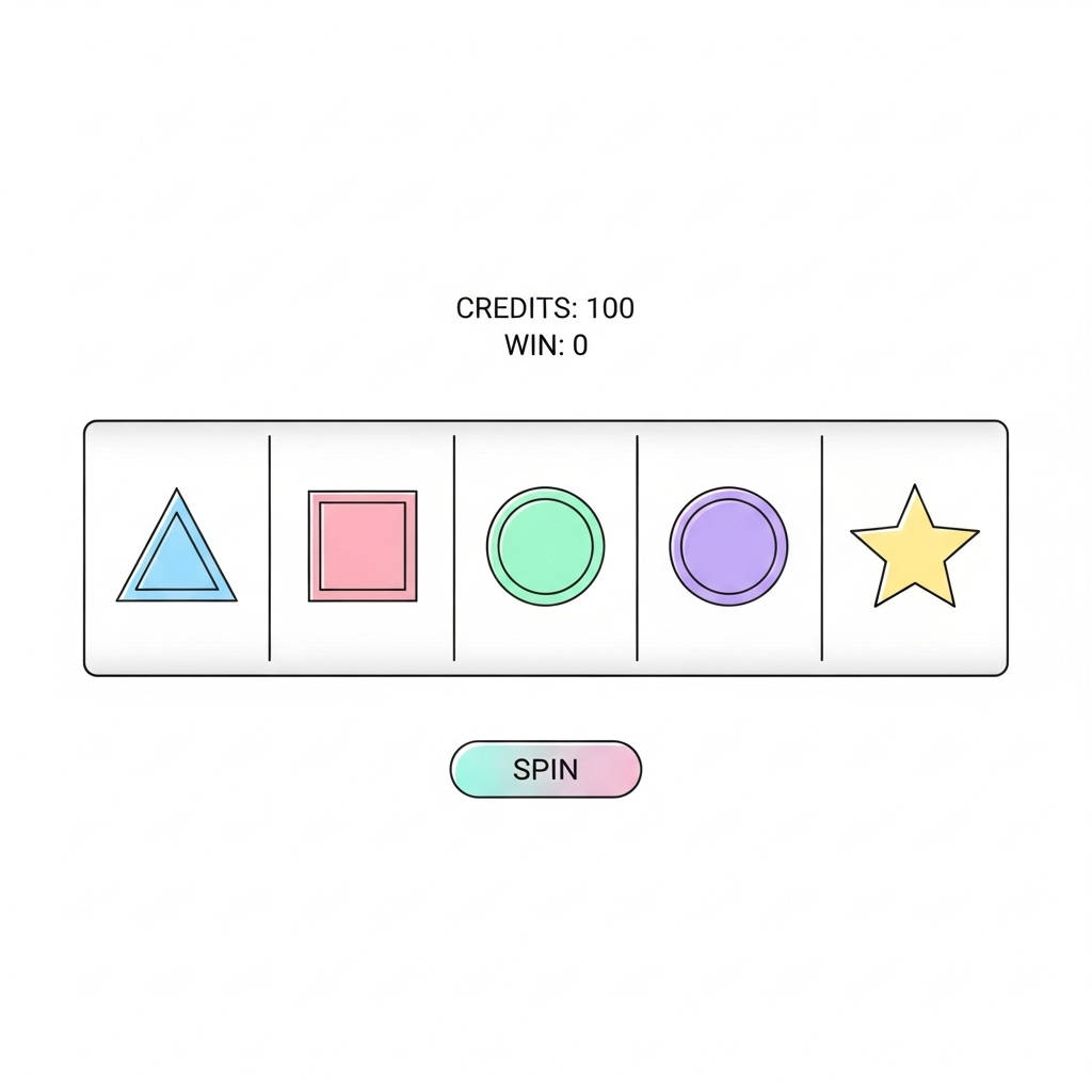 Slot dengan visual minimalis namun memikat