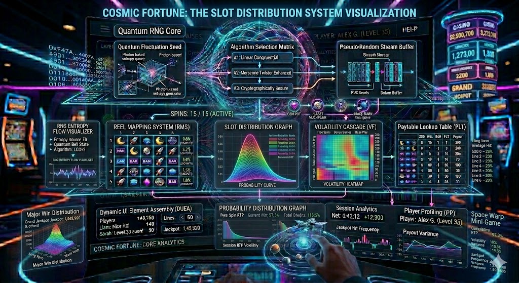 Kajian distribusi hasil dalam slot digital modern