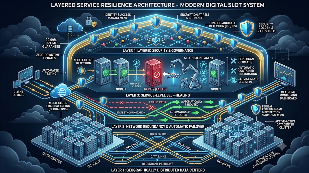 Strategi memahami service resilience architecture slot
